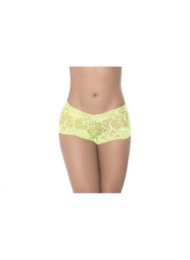 Shorty en dentelle Vert Vif 90HGRE Volume 2